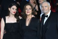 (L-R) Angelica Zollo, Barbara Broccoli and Michael G. Wilson attends the "No Time To Die" World Premiere at Royal Albert Hall on September 28, 2021 in London, England - Source: Getty
